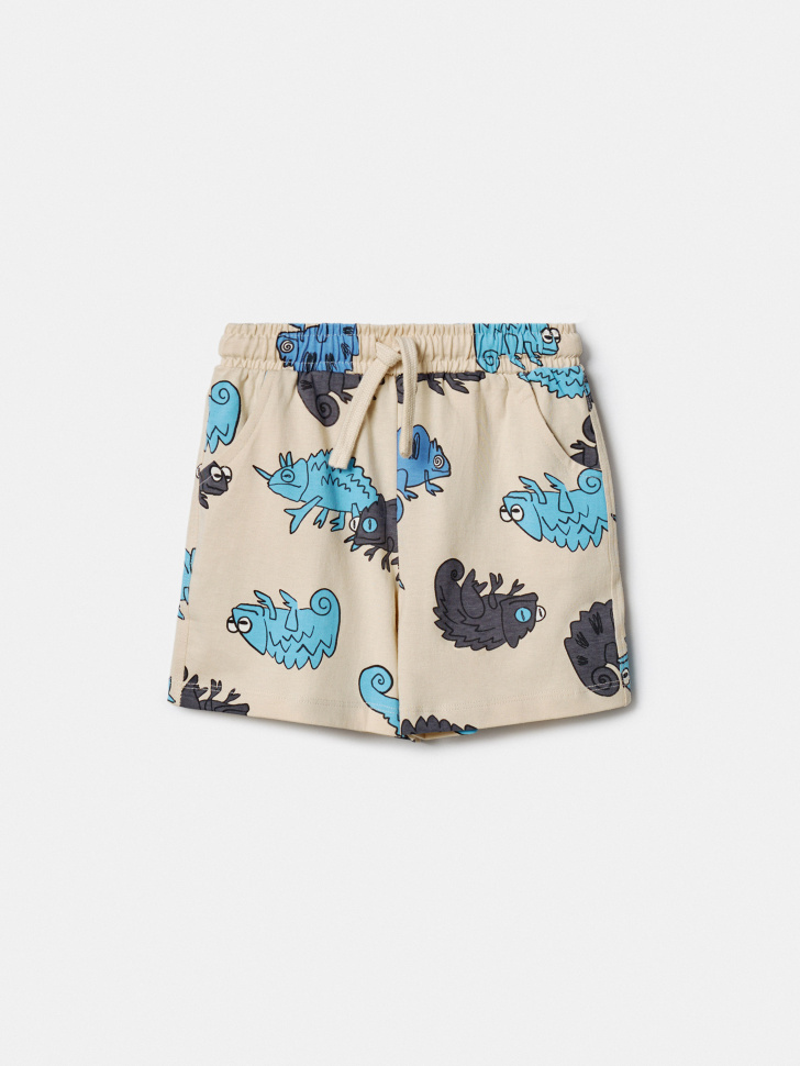 Трикотажные шорты Sela с принтом, разноцветный, арт. 52687