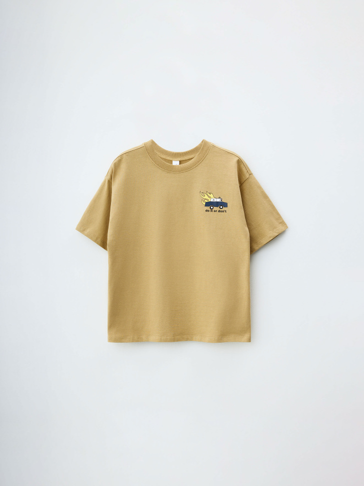 

Футболка оверсайз с принтом для мальчиков