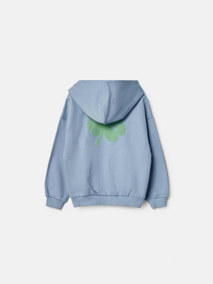 толстовка с капюшоном для мальчиков из россии вид сбоку