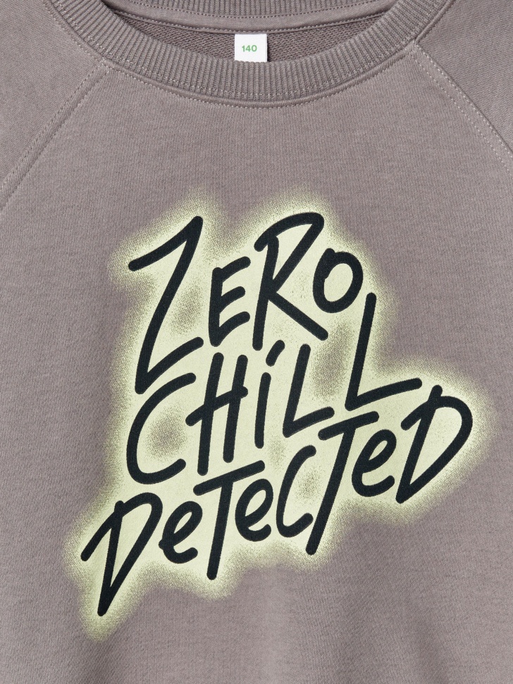 свитшт оверсайз с принтом для девочек из россии вид сбоку