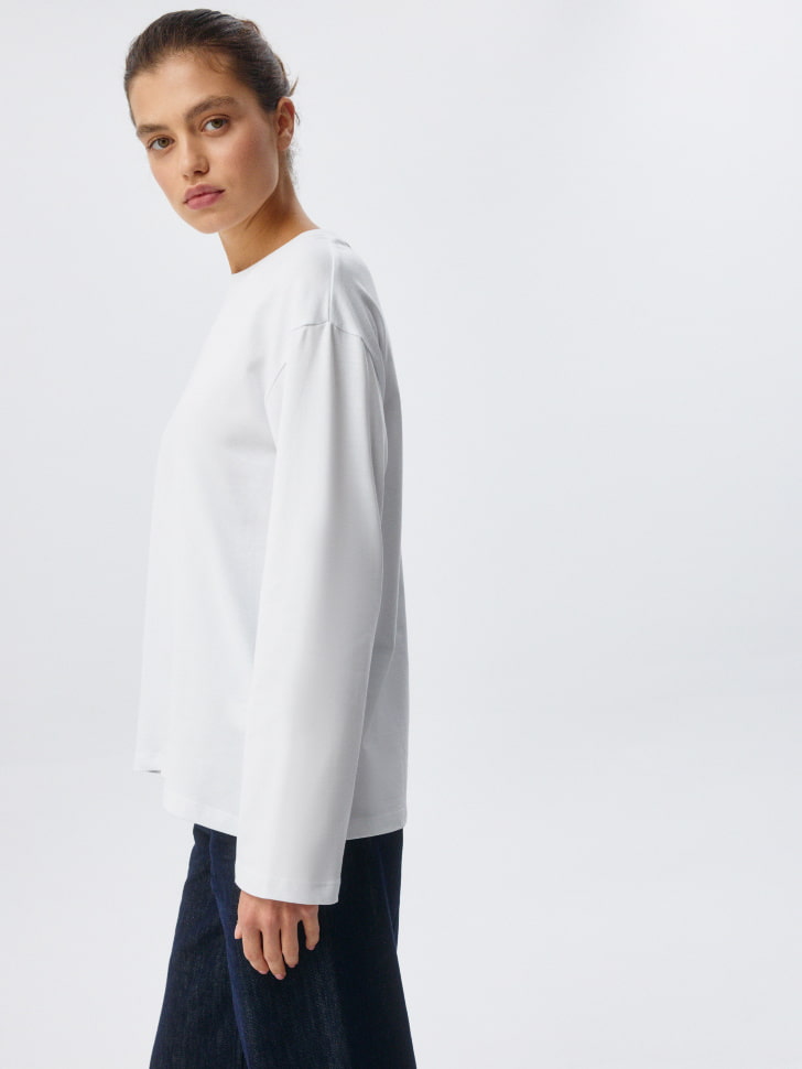 Лонгслив ANNA OVERSIZE FIT. Фото №3