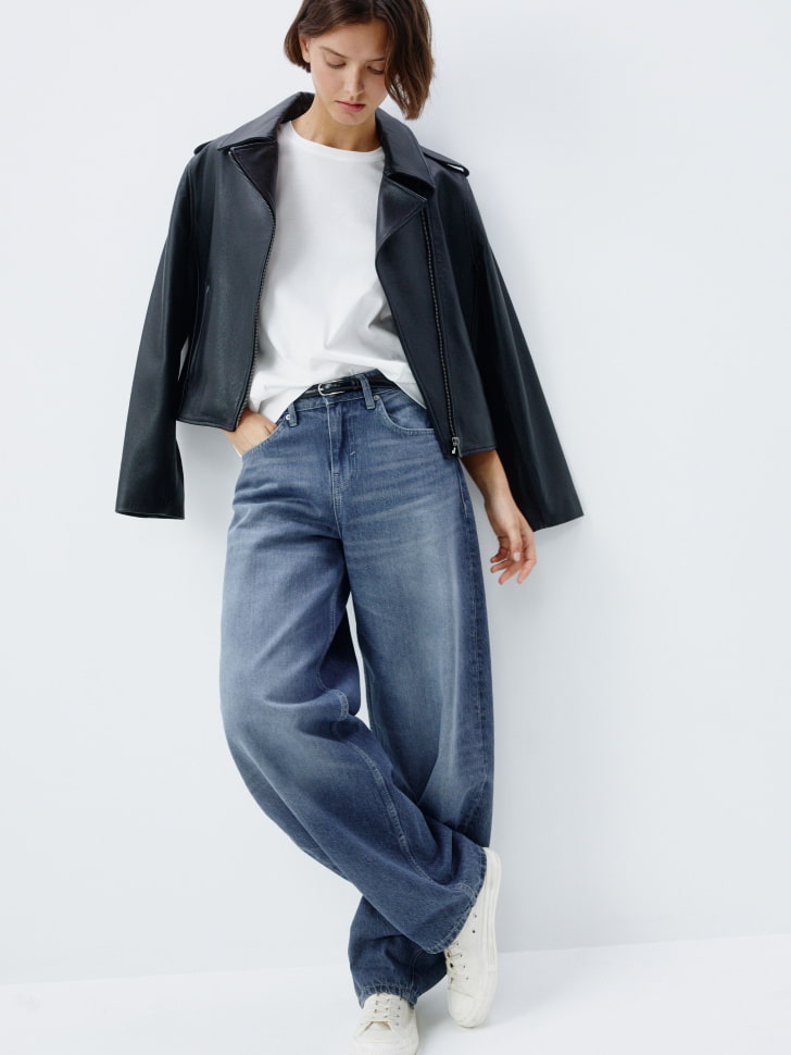 футболка оверсайз из мерсеризованного хлопка 4610517087812 по акции