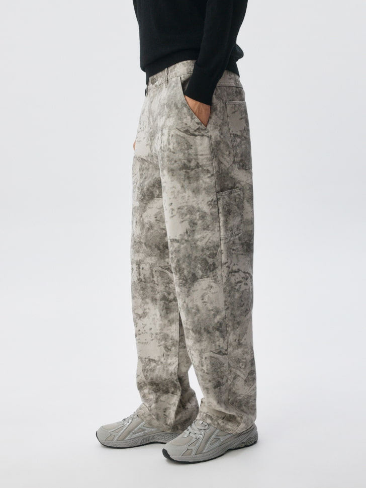 джинсы relaxed fit с принтом 4680798708690 с промокодом