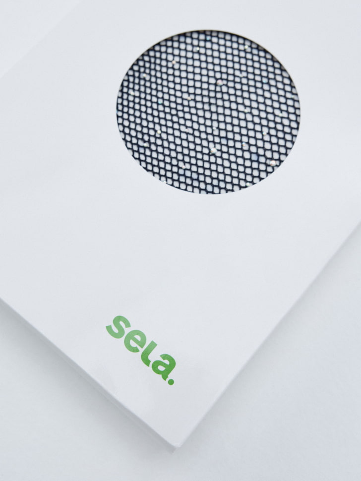 бесшовные колготки в сетку со стразами 4680798771991 с промокодом