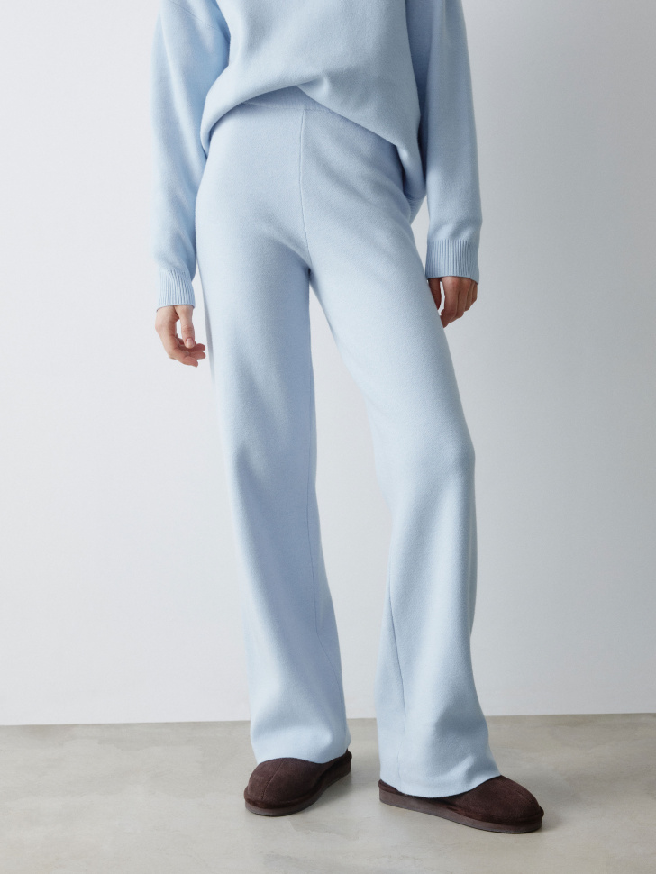 прямые вязаные брюки 4610517298140 по акции