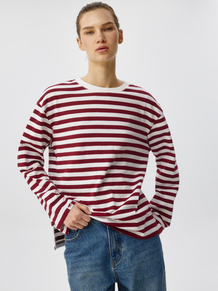 Лонгслив ANNA OVERSIZE FIT. Фото №6