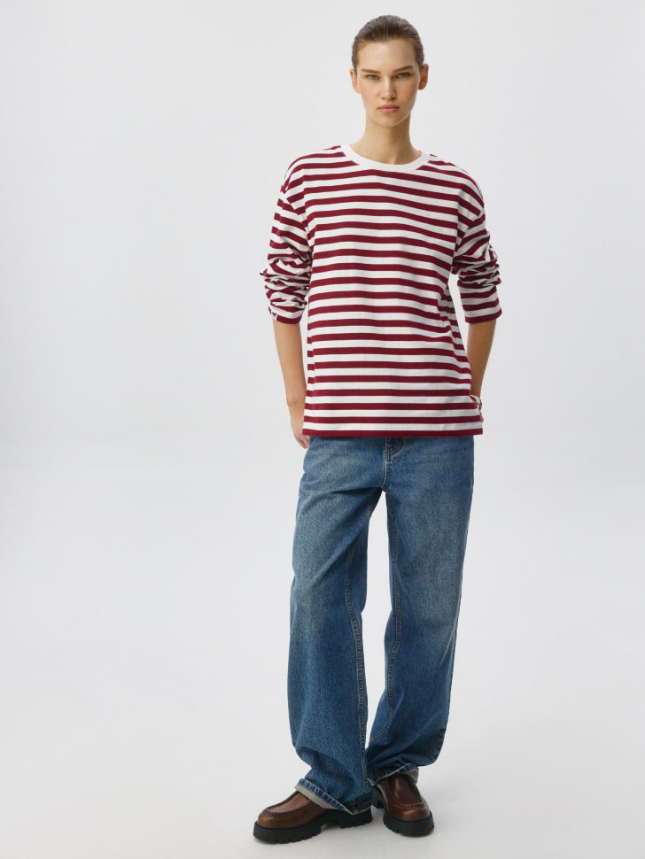 Лонгслив ANNA OVERSIZE FIT. Фото №7