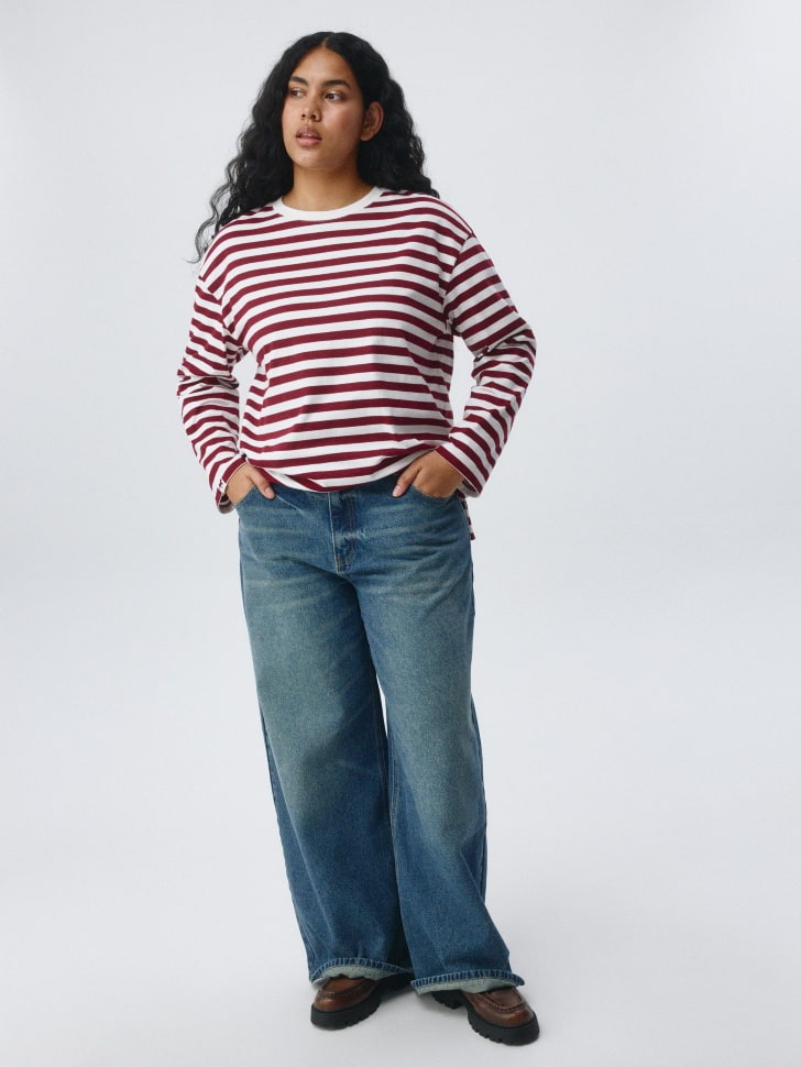 Лонгслив ANNA OVERSIZE FIT. Фото №2