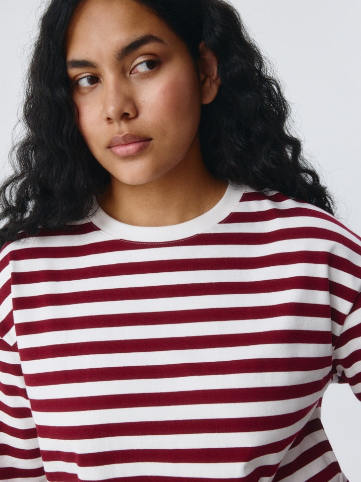 Лонгслив ANNA OVERSIZE FIT. Фото №3