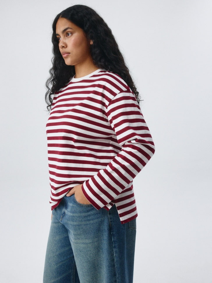 Лонгслив ANNA OVERSIZE FIT. Фото №5