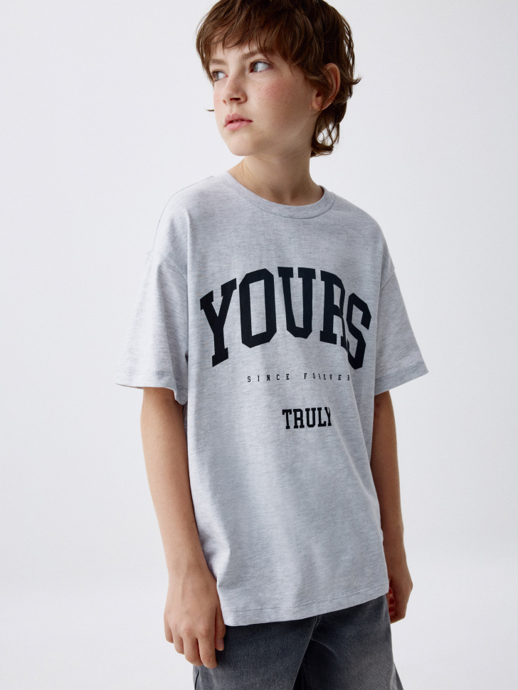 футболка оверсайз с принтом для мальчиков 4680798616513 фотография