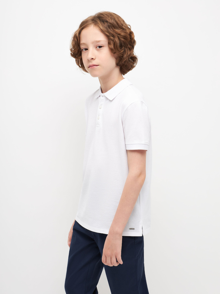 

Футболка-поло для мальчиков, Белый