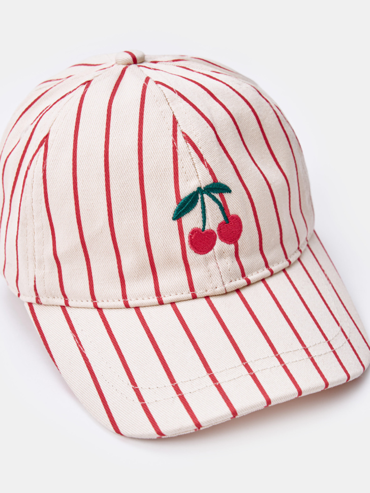 Детская бейсболка Sela с вышивкой, разноцветный, арт. 41850