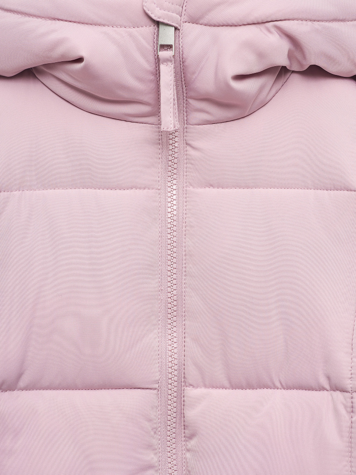 куртка для девочек (розовый, 116) sela 4680129910143 - фото 3