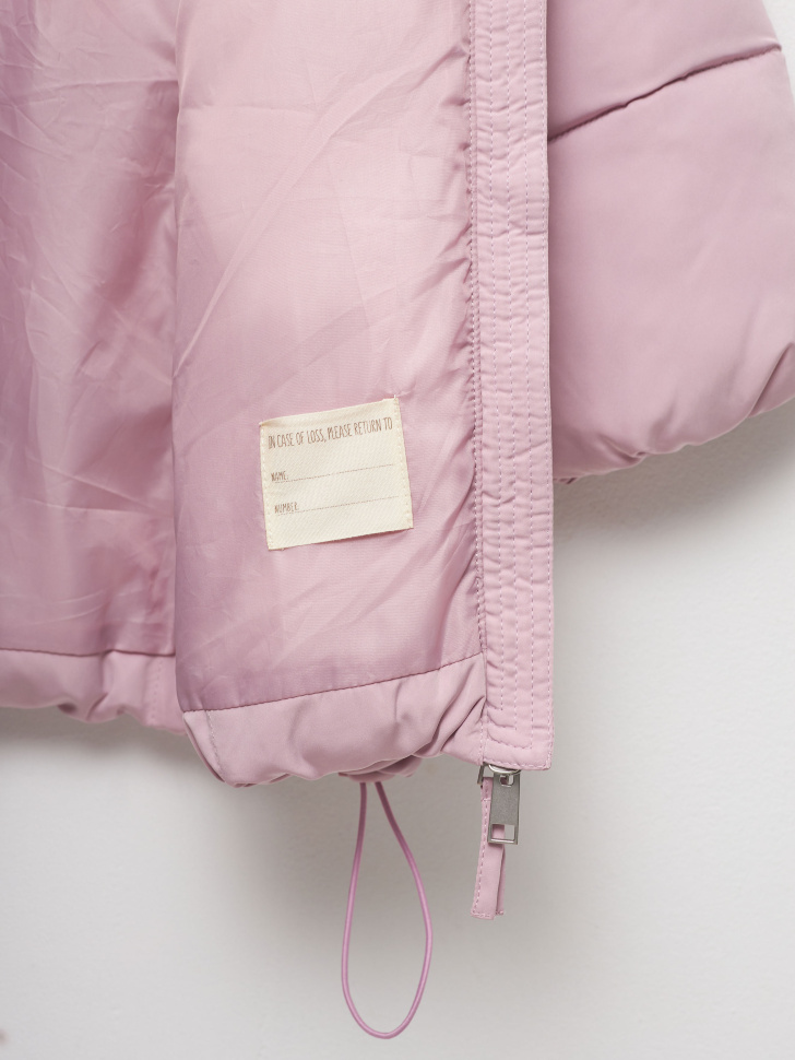 куртка для девочек (розовый, 116) sela 4680129910143 - фото 5