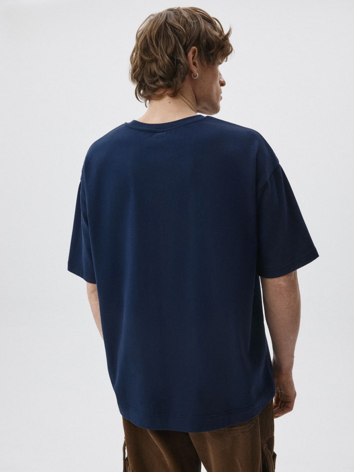 Футболка ALEX OVERSIZE FIT базовая. Фото №3