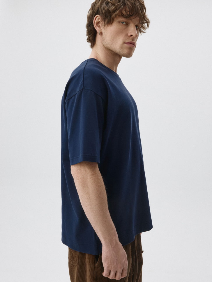 Футболка ALEX OVERSIZE FIT базовая. Фото №4