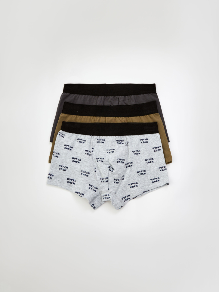 

Набор из 3 трусов-боксеров для мальчиков