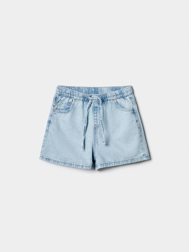 Джинсовые шорты Sela, голубой, арт. 52688