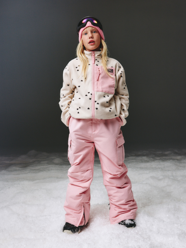 горнолыжные брюки из технологичной мембранной ткани drytex® для девочек 4680798726137 фотография