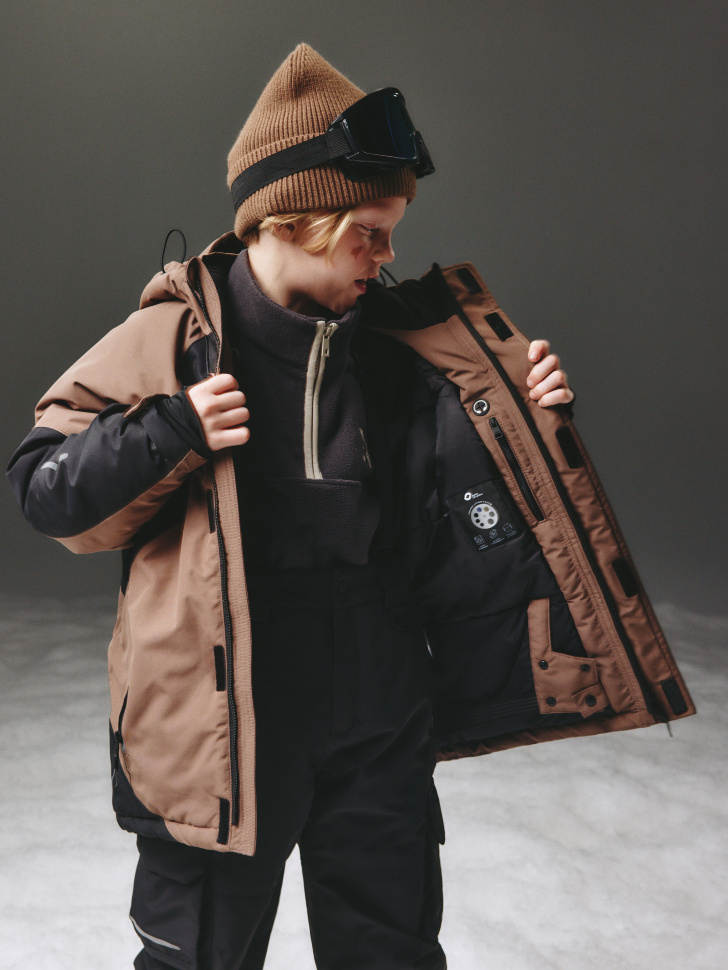 

Горнолыжная куртка из технологичной мембранной ткани seladrytex® для мальчиков, SL5810071117