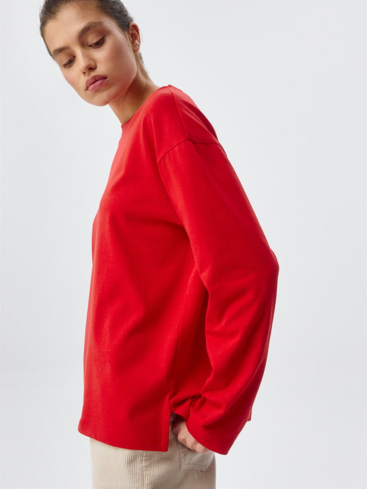 Лонгслив ANNA OVERSIZE FIT