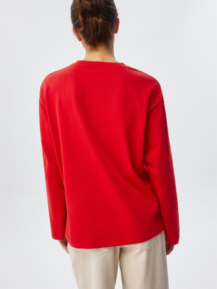 Лонгслив ANNA OVERSIZE FIT. Фото №3