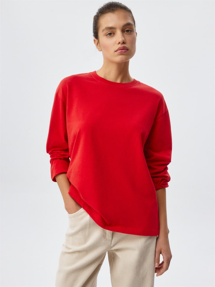 Лонгслив ANNA OVERSIZE FIT. Фото №4