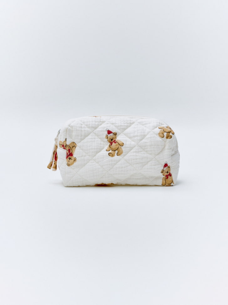 косметичка с новогодним принтом детская 4610517097088 фотография