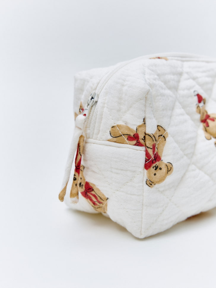 косметичка с новогодним принтом детская 4610517097088 с промокодом