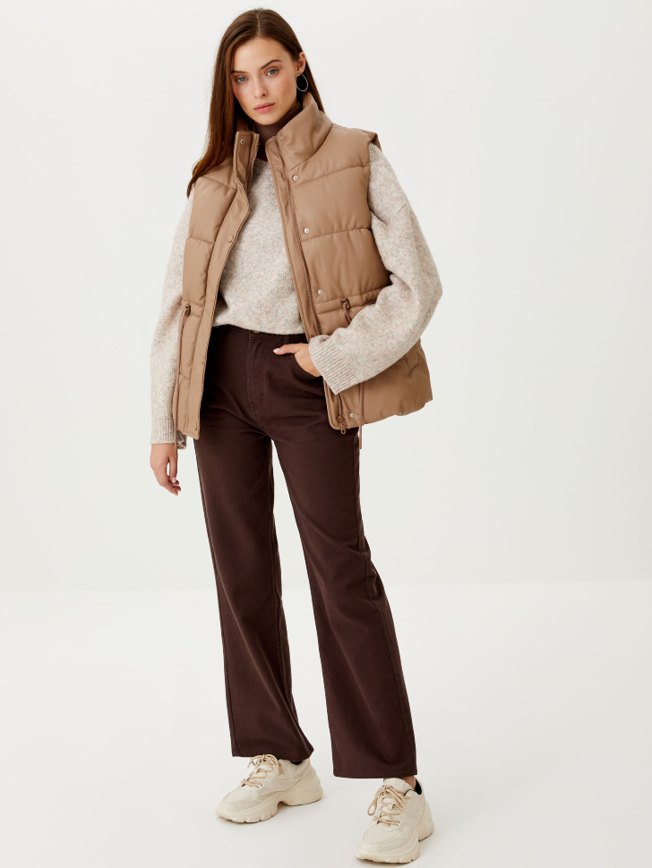 

Джемпер оверсайз с добавлением шерсти, Серый