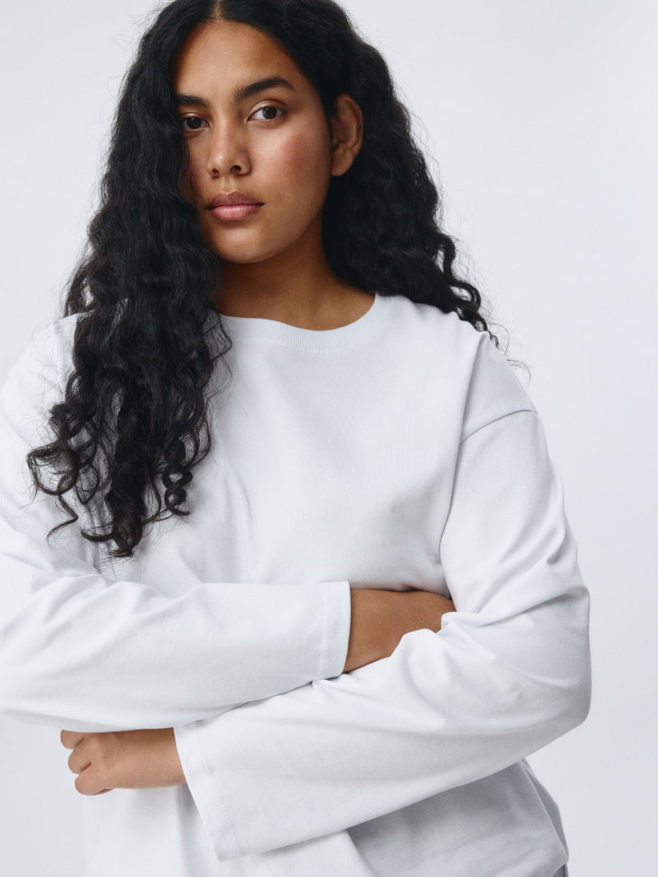 Лонгслив ANNA OVERSIZE FIT. Фото №5