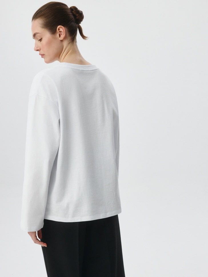 Лонгслив ANNA OVERSIZE FIT. Фото №7