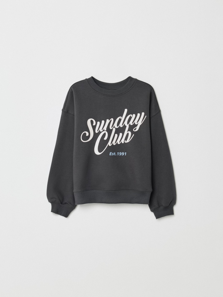 

Свитшот с принтом для девочек, SL6801050402