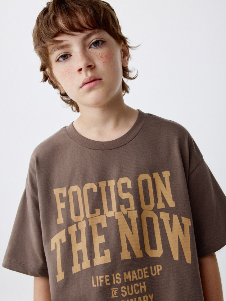 футболка оверсайз с принтом для мальчиков 4680798616957 фотография