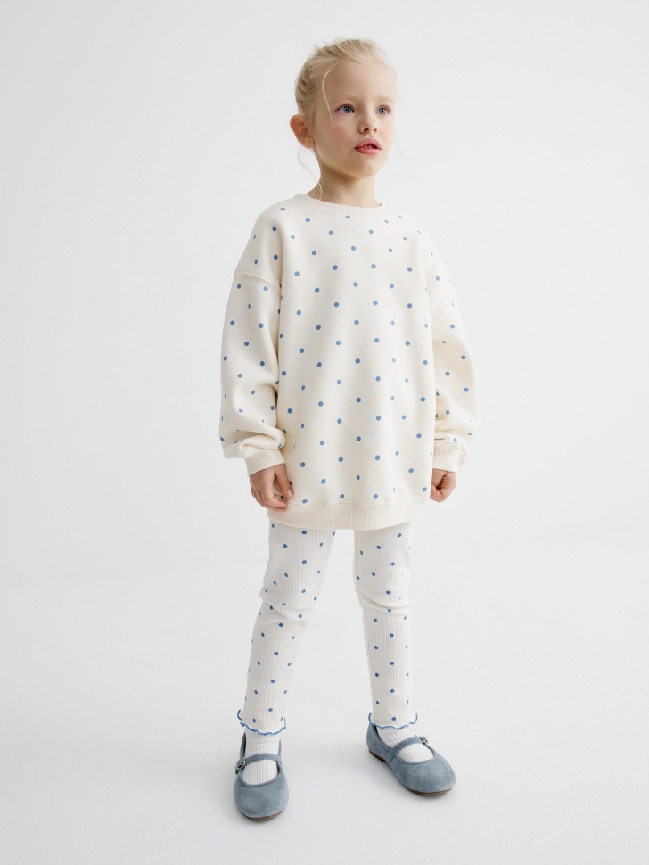 Леггинсы с оборкой для девочек 1199₽