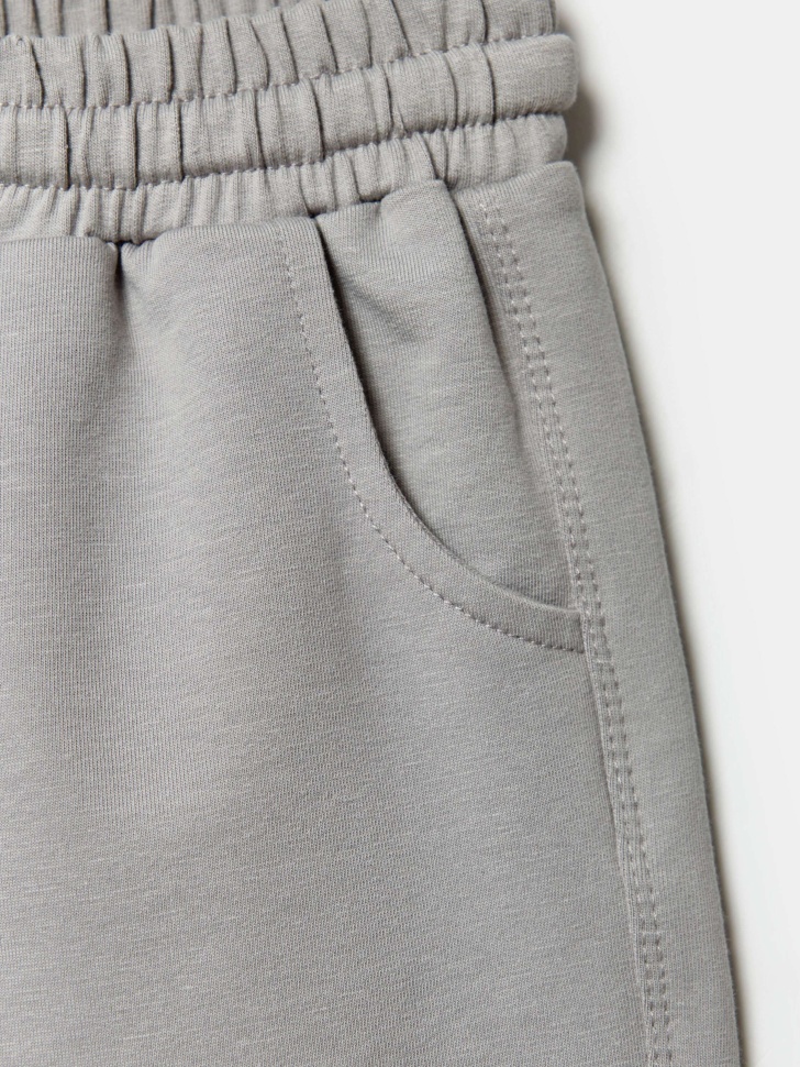 трикотажные базовые шорты для мальчиков, 2 шт. повседневного стиля с лицевой стороны