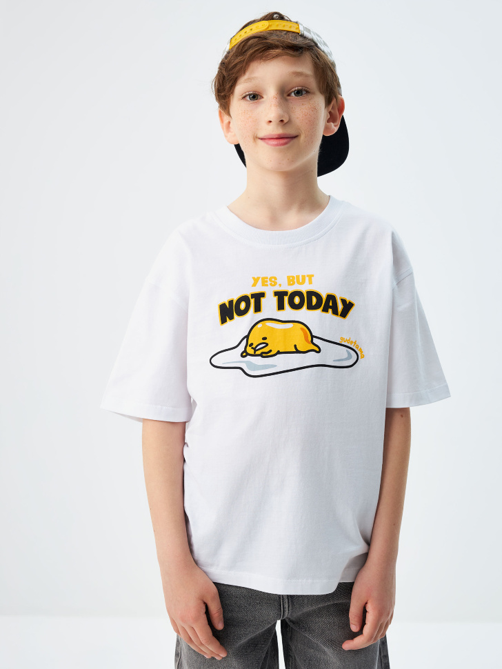

Футболка с принтом Gudetama детская