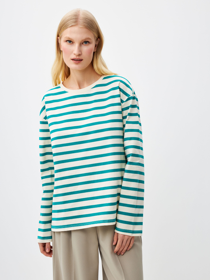 

Лонгслив ANNA OVERSIZE FIT