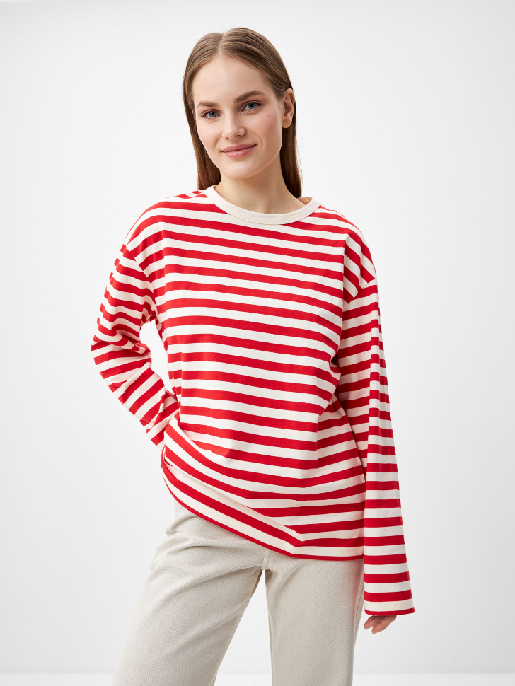 

Лонгслив ANNA OVERSIZE FIT