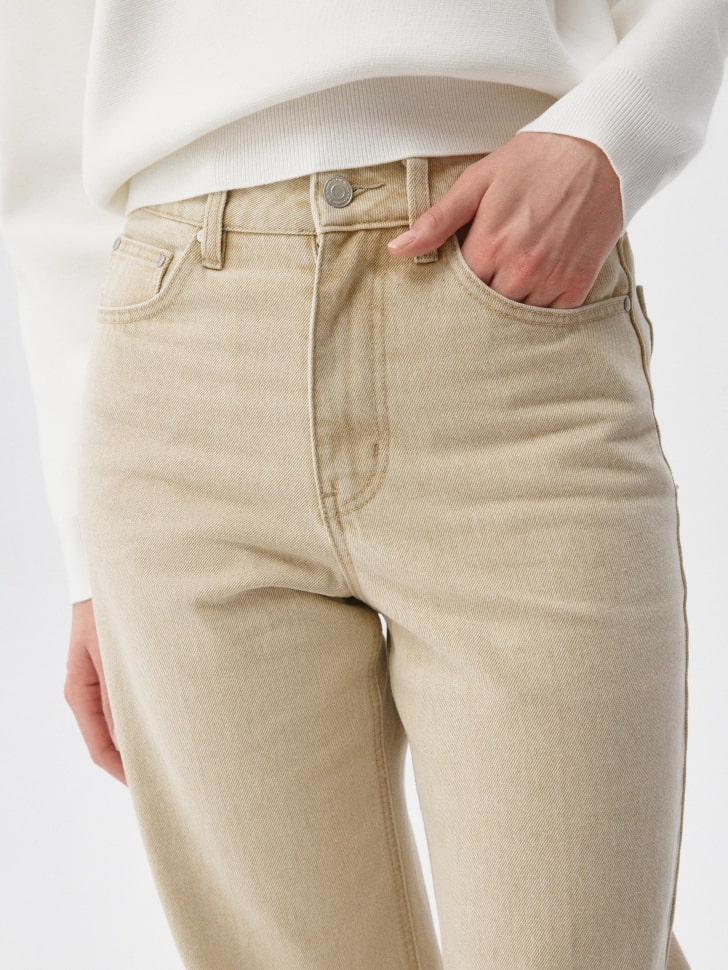 джинсы wide leg со стрелками 4680798711898 в интернет магазине