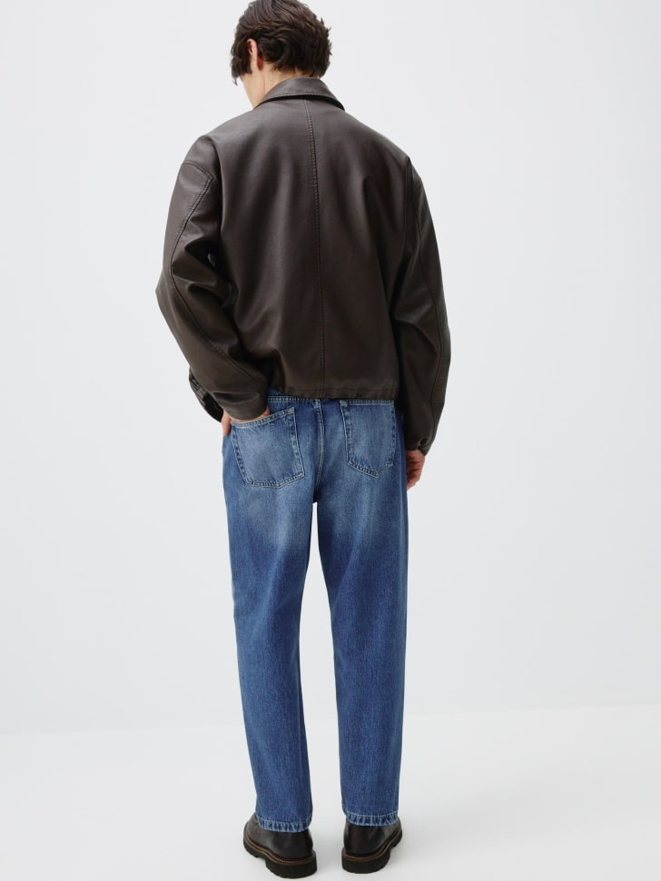 джинсы straight fit со средней посадкой 4680798762302 купить с доставкой