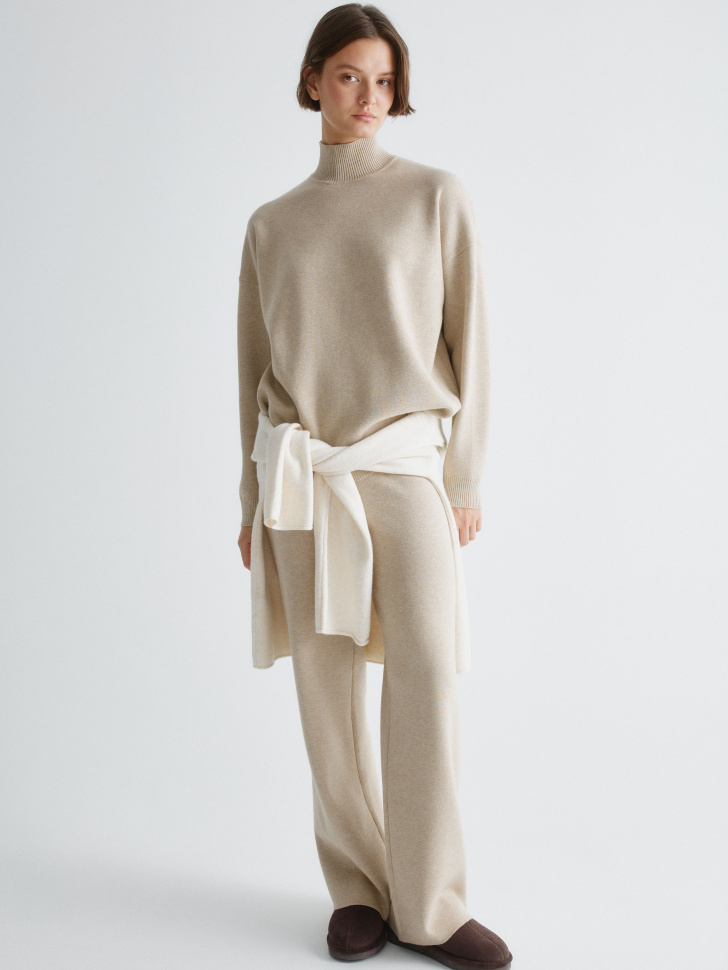 прямые вязаные брюки 4610517298263 фотография