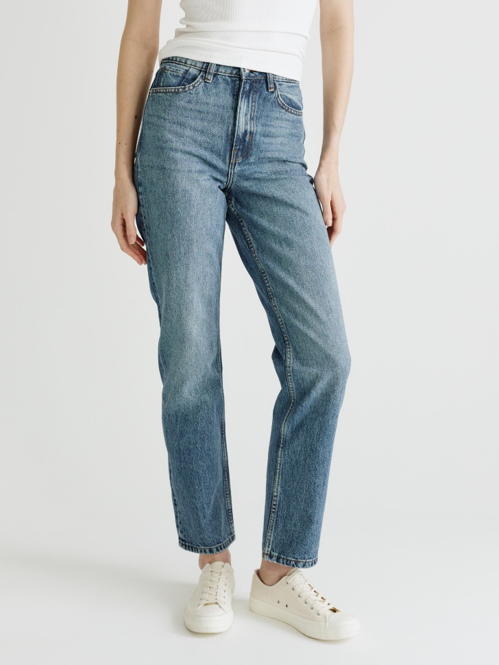 джинсы 403 straight fit tall от бренда sela вид слева