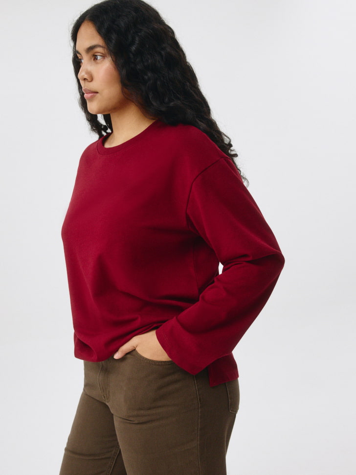 Лонгслив ANNA OVERSIZE FIT. Фото №4