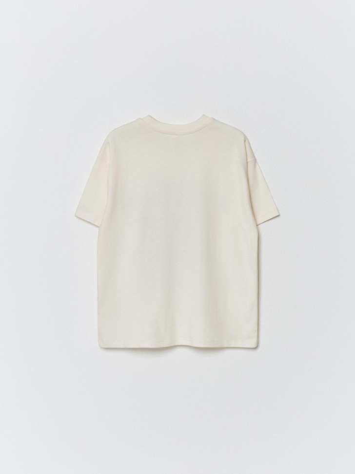 футболка оверсайз с принтом для мальчиков 4680798617145 со скидкой