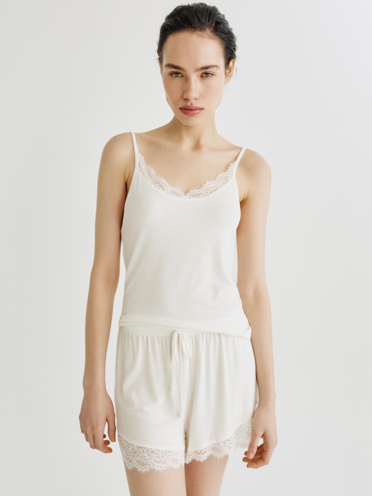 домашний топ с кружевом 4610517329943 фотография