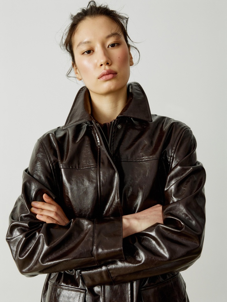 Куртка из экокожи SELA, арт. 38112