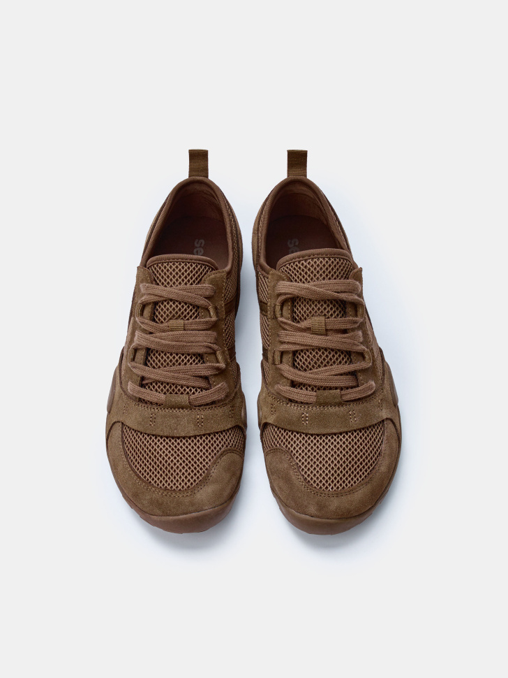 Кроссовки SELA, коричневый, арт. 43951