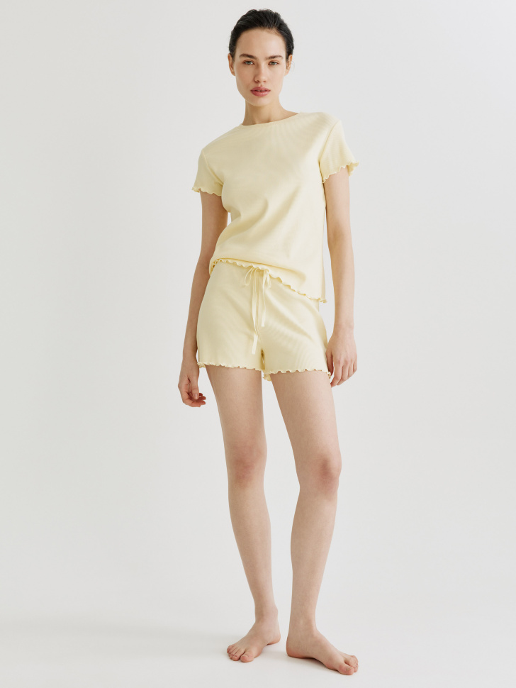 

Шорты домашние с кружевом, SL6803141501